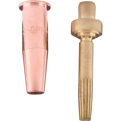 Buse de coupe, Style Victor 3-GPN, taille 0, Gaz naturel-oxyg&egrave;ne/Propane Action Paper
