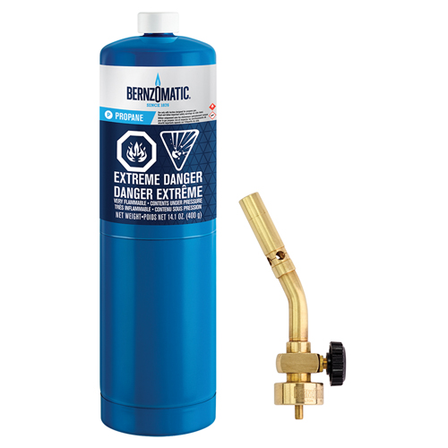 Ensemble chalumeau &agrave; flamme effil&eacute;e Action Paper