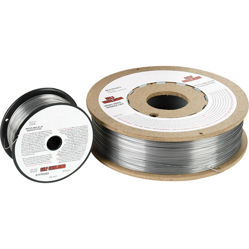 Fils fourr&eacute;s &agrave; autoprotection en d'acier doux, Dia. 0,035", E71TGS, 10 lb Action Paper