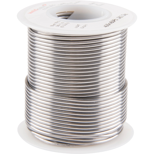 Common Solder, Lead-Based, 40% Tin 60% Lead, Solid Core, 0.0625" Dia. Action Paper