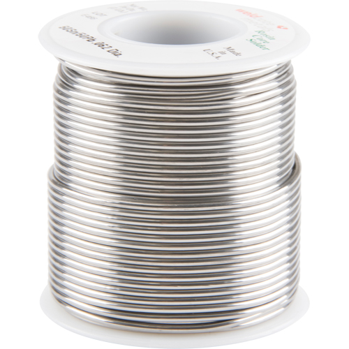 Common Solder, Lead-Based, 50% Tin 50% Lead, Rosin Core, 0.0625" Dia. Action Paper