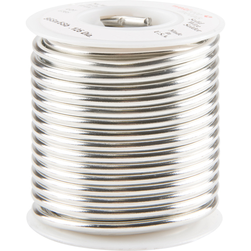 M&eacute;tal d'apport standard, Sans plomb, 95 % d'&eacute;tain, 5 % d'antimoine, &acirc;me Plein, dia. 0,125" Action Paper