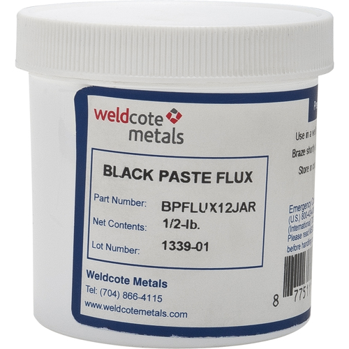 Black Paste Brazing Flux Action Paper