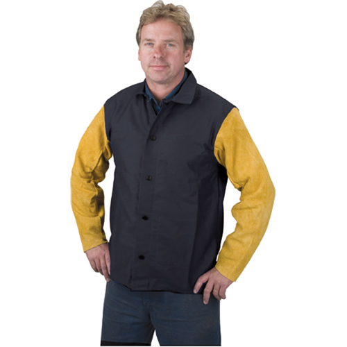 Veste de soudage, Proban, 4T-Grand, Noir Action Paper