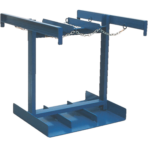 Cylinder Caddy, Rubber Wheels, 35" W x 38" L Base, 500 lbs. Action Paper
