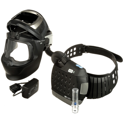 Respirateur d'&eacute;puration d'air propuls&eacute; Adflo, Masque de soudage, Pile Lithium-ion Action Paper