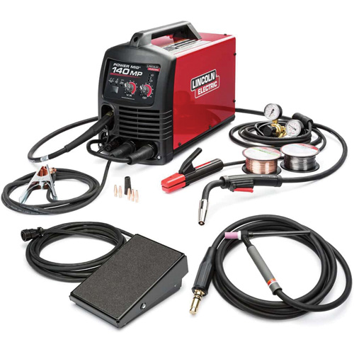 POWER MIG&reg; 140 MP&reg; Multi-Process Welder TIG One-Pak&reg;, 115 V, 1 Ph, 60 Hz Action Paper