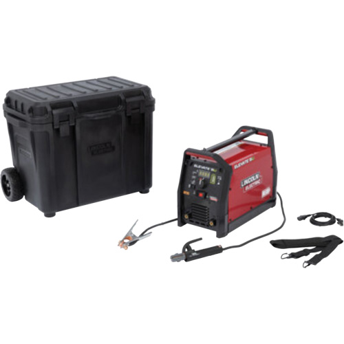 Elevate SLi Battery Powered Welder with Rolling Case Package Action Paper
