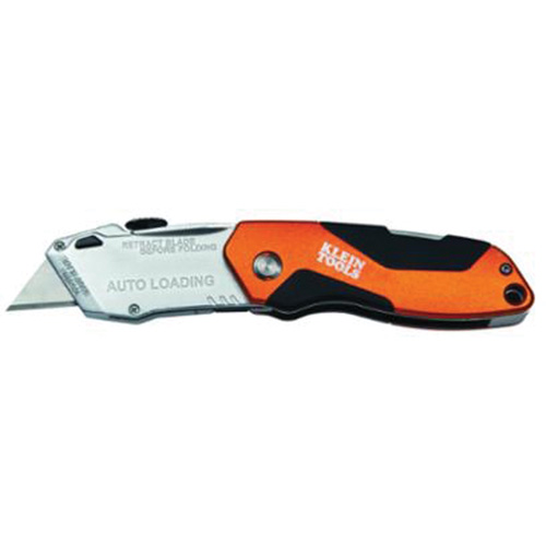 Auto-Loading Folding Utility Knife Action Paper