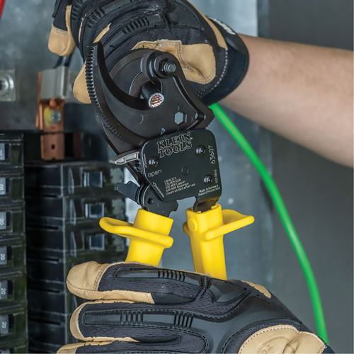 Ratcheting ACSR Cable Cutter, 10-1/4" Action Paper