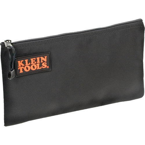 Zipper Tool Pouch, Ballistic Nylon, 1 Pockets, Black Action Paper