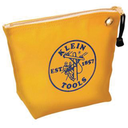 Pochette &agrave; outils &agrave; fermeture &eacute;clair, Toile, 1 pochettes, Jaune Action Paper