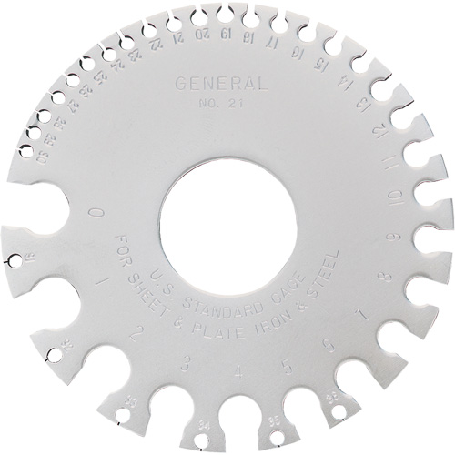 Sheet Metal Gauge Action Paper