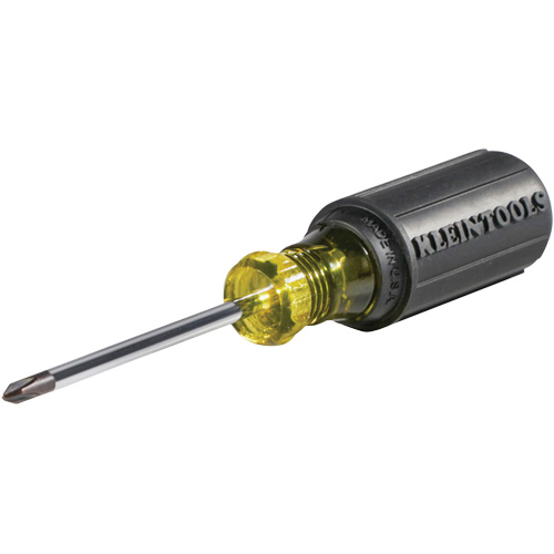 Phillips Screwdriver, #1, 6-3/4" L, Cushion Grip Handle Action Paper