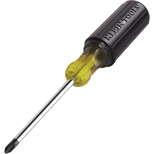 Phillips Screwdriver, #2, 8-1/4" L, Cushion Grip Handle Action Paper