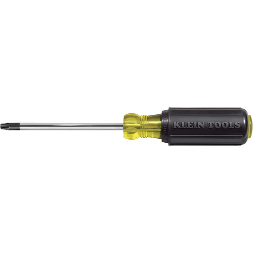 Tournevis Klein a/manche caoutchout&eacute;-Tournevis Torx &agrave; tige ronde Action Paper