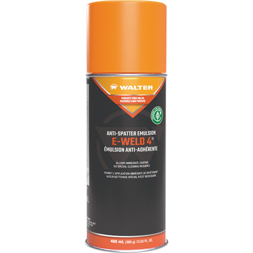 E-Weld 4 Premium Anti-Spatter Emulsion, Aerosol Action Paper