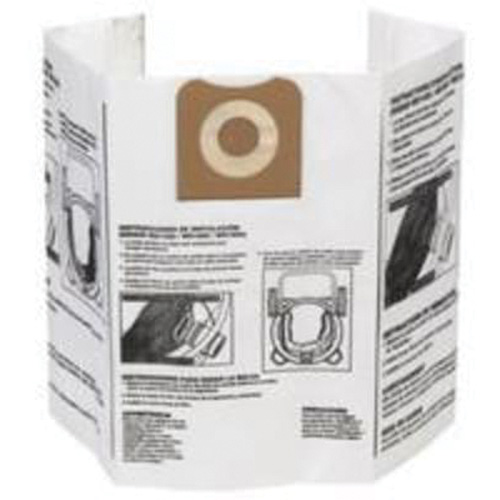 Sacs &agrave; poussi&egrave;re sous vide haute efficacit&eacute;, 12 - 16 gal. US Action Paper
