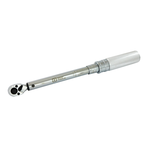Heavy-Duty Micro-Adjustable Torque Wrench, Click, 1/2" Square Drive, 30 - 250 ft-lbs. Action Paper