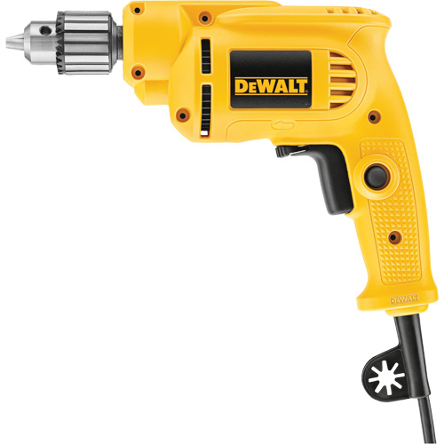 VSR Drill, 3/8" Chuck, 7 A, 120 V, 0-2800 RPM, Keyed Chuck Action Paper
