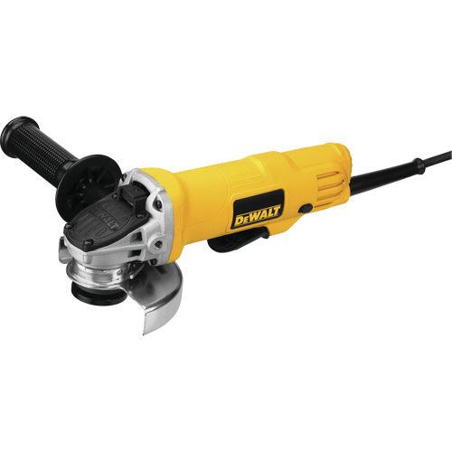 Paddle Switch Small Angle Grinder, 4-1/2", 120 V, 7.5 A, 12000 RPM Action Paper