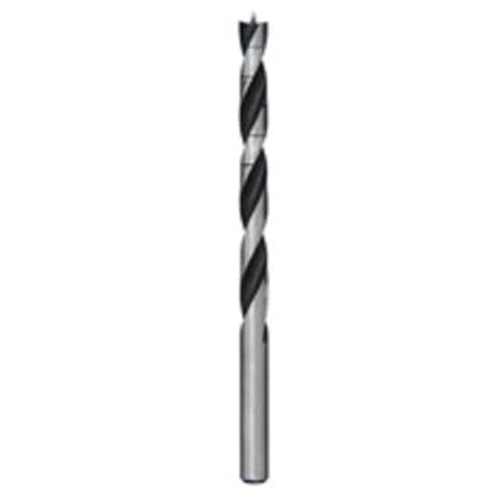Brad Point Wood Bit, 3/8", 5" Length, 3/8" Shank Action Paper