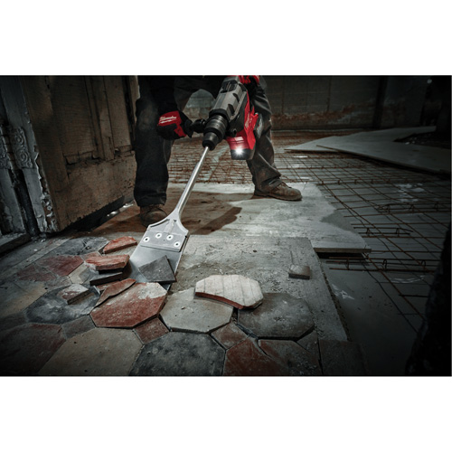 Self-Sharpening Floor Scraper Action Paper