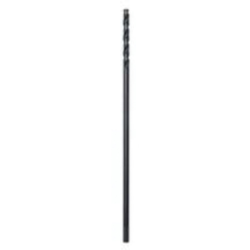 Aircraft Length Drill Bit, 1/8", High Speed Steel, 1-5/8" Flute, 135° Point Action Paper