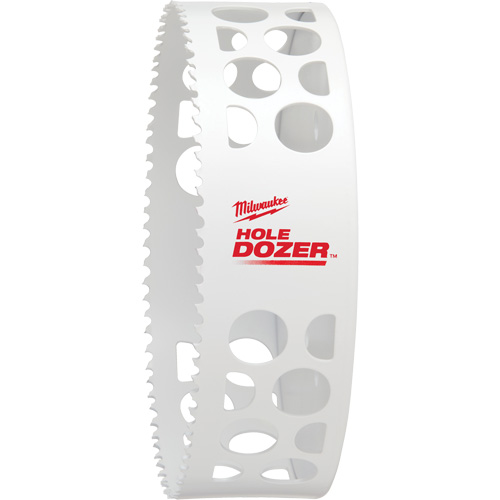 Scie-cloche Hole Dozer, 6", Profondeur de la coupe 1-5/8", Bim&eacute;tal Action Paper