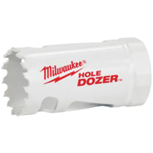 Hole Dozer Hole Saw with Arbor, 1-1/8", 1-5/8" Depth of Cut, Bi-Metal Action Paper