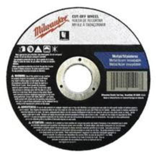 Meules &agrave; tronçonner &agrave; centre abaiss&eacute;, 4-1/2" x 0,045", Arbre de 7/8", Type 27, Oxyde d'aluminium, 13580 Tr/min Action Paper