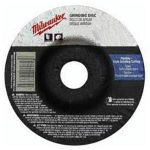 Grinding Wheel, 4-1/2" x 1/4", 7/8" Arbor, Aluminum Oxide, Type 27 Action Paper
