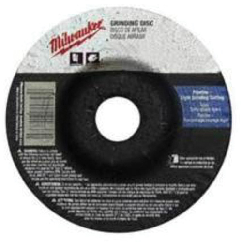 Grinding Wheel, 5" x 1/4", 7/8" Arbor, Aluminum Oxide, Type 27 Action Paper