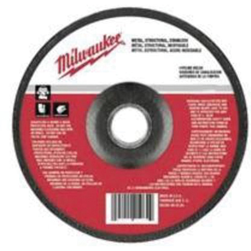 Grinding Wheel, 6" x 1/8", 5/8"-11 Arbor, Aluminum Oxide, Type 27 Action Paper