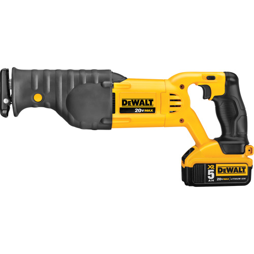 Max Reciprocating Saw Kit, 20 V, Lithium-Ion Battery, 0-3000 SPM Action Paper