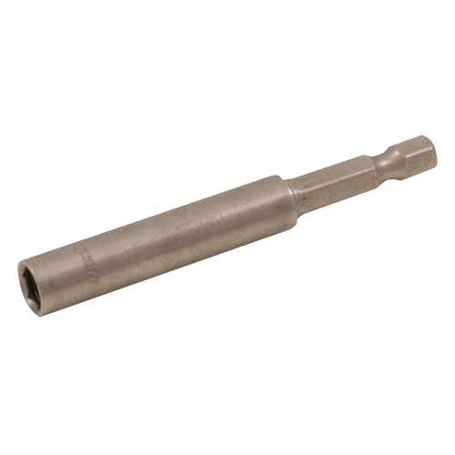 Nutdriver, 1/4" Tip, 1/4" Drive, 2" L, Magnetic Action Paper