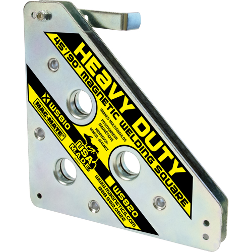 Magnetic Welding Squares, 8" L x 3/4" W x 8" H, 160 lbs. Action Paper