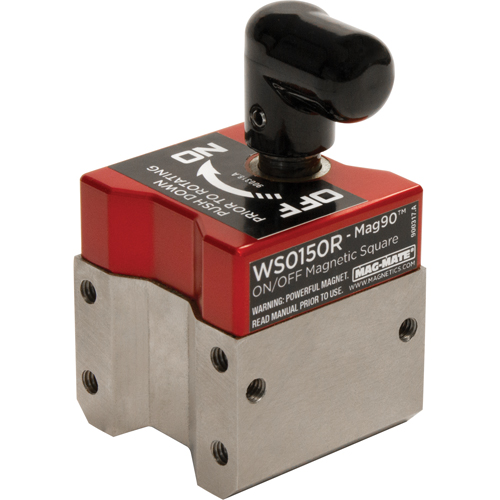 Mag90 On/Off Magnetic Squares, 1-1/2" L x 1-1/2" W x 2-3/4" H, 150 lbs. Action Paper