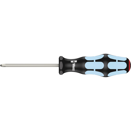 3350 Phillips Screwdriver, #1, 7" L, Plastic Handle Action Paper