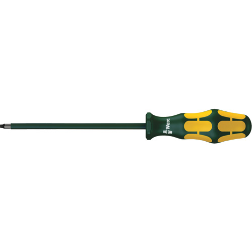 160 iS VDE Insulated Square point screwdriver, #1 Tip, Round, 9-3/4" L, Plastic Handle Action Paper