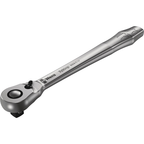 Zyklop Metal 1/2 Ratchet with Switch Lever , 1/2" Drive, Plain Handle Action Paper