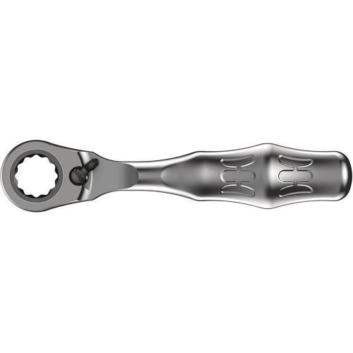 Zyklop Mini 2 ratchet 1/4 for special sockets, 1/4" Drive, Ergonomic Handle Action Paper