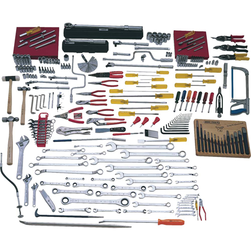 Complete Aircraft Maintenance Set, 295 Pieces Action Paper