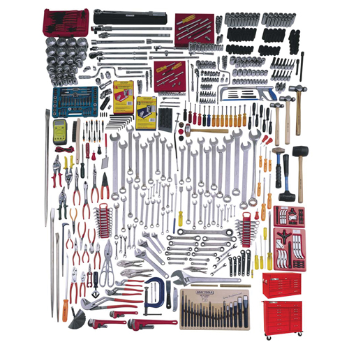 Jeu maître avec boîtes &agrave; outils, 835 morceaux Action Paper