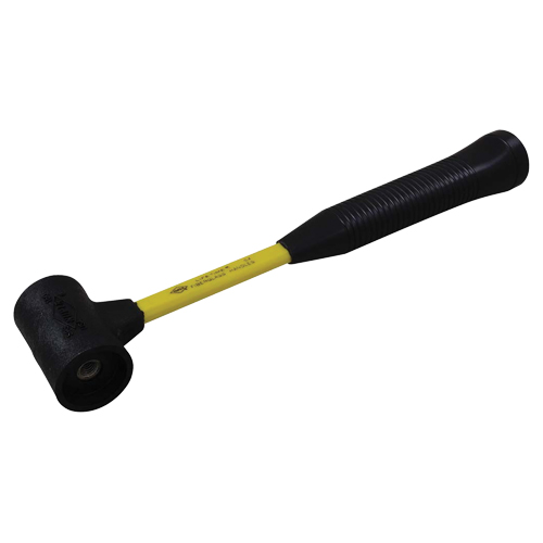 Soft Face Hammer, 24 oz. Head Weight, 13-3/4" L Action Paper