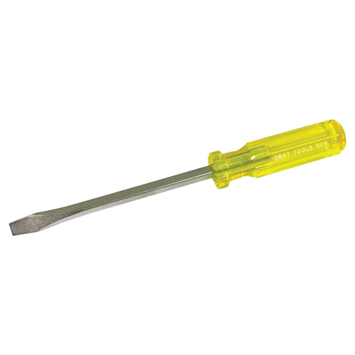 Tournevis fendu, 5/16", 10-1/4" lo, Prise Plastique Action Paper