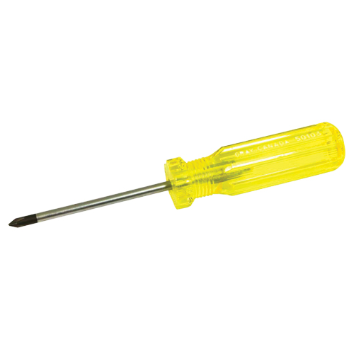 Tournevis Phillips, #1, 6-3/4" l, Prise Plastique Action Paper