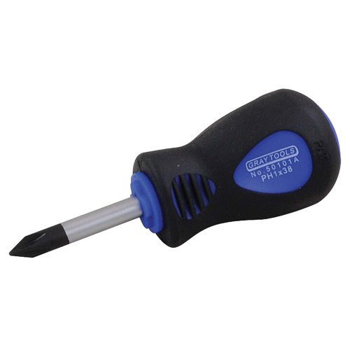 Tournevis Phillips, #2, 4" l, Prise Coussin&eacute;e Action Paper