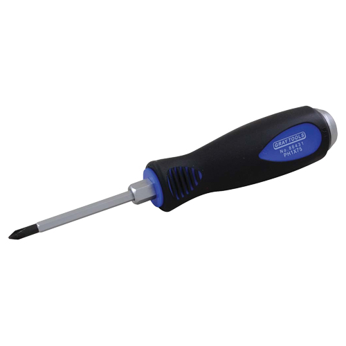 Tournevis Phillips, #0, 6-3/8" l, Prise Coussin&eacute;e Action Paper