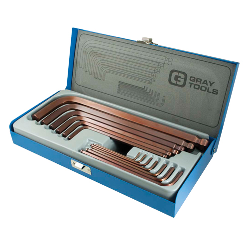 Long Arm Ball Hex Key Set, 13 Pcs., Imperial Action Paper